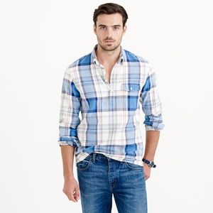 J. Crew popover flannel EUC